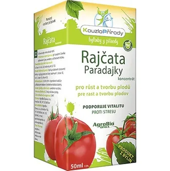 Hnojivo AgroBio Kouzlo Přírody Rajčata koncentrát 50 ml