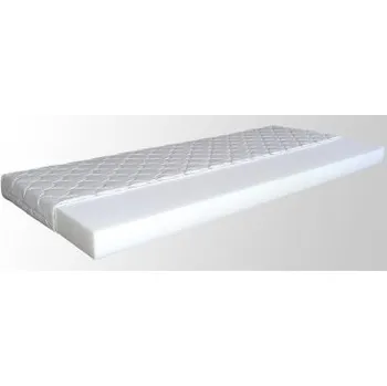 Matrace JANA - MPO, pěnová matrace + DÁREK anatomický polštář 90 x 200 cm TYPICKÝ ROZMĚR, Damašek prošitý dutým vláknem - ekonomický potah