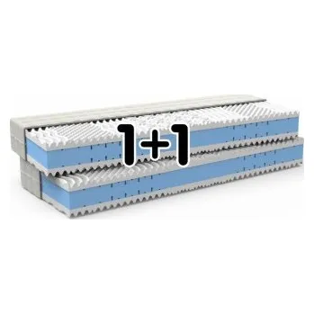 Matrace ELITA 1 + 1 ZDARMA - MPO, zdravotní zónová matrace + DÁREK anatomický polštář, AKCE DOPRAVA ZDARMA NENAŠLI JSTE POŽADOVANÝ ROZMĚR? - PRO ATYPICKÝ ROZMĚR NÁS PROSÍM KONTAKTUJTE, Bamboo - potah s vlákny bambusu
