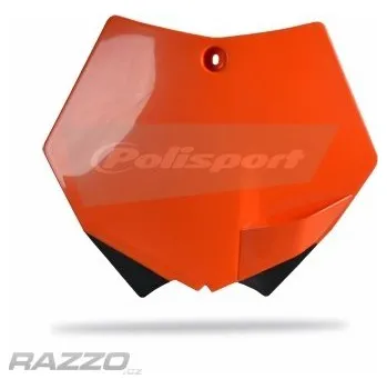 Přední tabulka Polisport KTM SX125-450 07-12 Oranžová