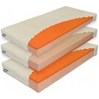Matrace VISCOSTAR 20 cm 1 + 1 - Materasso, ortopedická matrace s línou pěnou, AKCE DOPRAVA ZDARMA 90 x 200 cm TYPICKÝ ROZMĚR