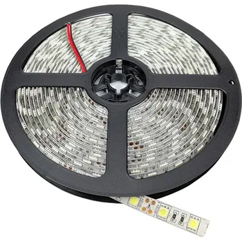 LED páska LED páska SMD5050 5m 60ks/m 9,6W/m neutrální bílá, IP20, 24V