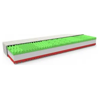 Matrace XENIE - MPO, zdravotní zónová matrace + DÁREK anatomický polštář 120 x 200 cm ATYPICKÝ ROZMĚR, Medico - standartní pratelný potah