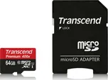 Transcend Premium microSDXC 64 GB UHS-I…