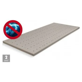 Matrace Krycí matrace BLUE TOPPER - DPV, krycí matrace z antibakteriální pěny 120 x 200 cm ATYPICKÝ ROZMĚR
