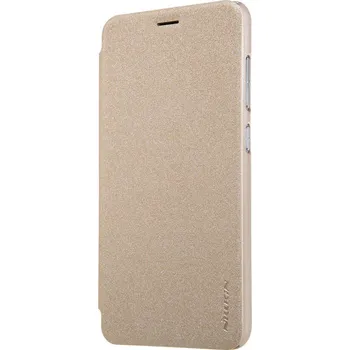Pouzdro na mobilní telefon Nillkin Sparkle Folio pro ASUS Zenfone 3 Max zlaté