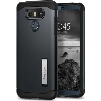 Pouzdro na mobilní telefon Spigen Slim Armor pro LG G6 Metal slate