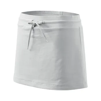 Dámská sukně MALFINI Sukně TWO IN ONE 200, různé barvy Velikost L bílé