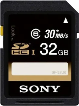 Paměťová karta Sony SDHC 32 GB Class 10 UHS-I (SF-32UF)