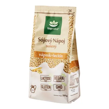 Topnatur Sójový nápoj vápník + lecitin sušený 350 g