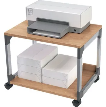 Kancelářský nábytek DURABLE 3710124 - Pojízdný stolek MULTI TROLLEY 48 - Stříbrná/Buk