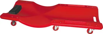 Dílenské montážní lehátko Proteco lehátko montážní pro automechaniky červené