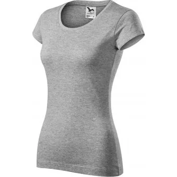 Dámské tričko MALFINI Triko VIPER LADY 180g, různé barvy Velikost XXL tmavě šedý melír