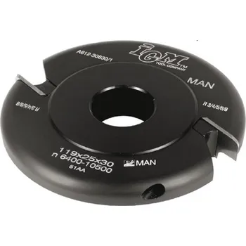 Příslušenství k frézce IGM multiradiusová zaoblovací fréza konvex-konkáv R4-R4 D119 x 25 d30 Z2