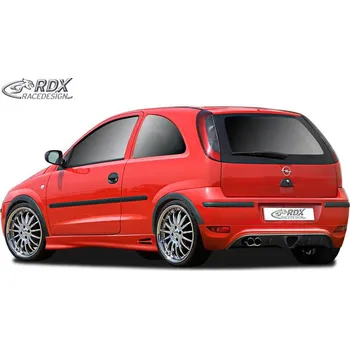 Nárazník Zadní spoiler pod nárazník RDX OPEL Corsa C Facelift