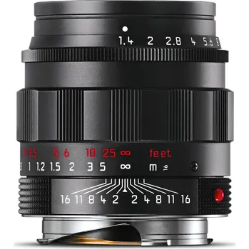 Leica 50mm f/1,4 ASPH SUMMILUX-M černý od 116 990 Kč - Zbozi.cz