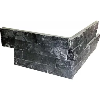 Obklad KAMENNÝ ROH WALLSTONE N3003 BLACK SLATE cena za balení