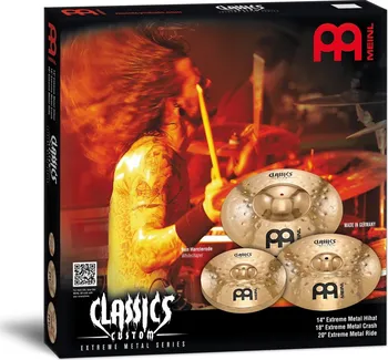 Činel Meinl Classics Custom Extreme Metal Matched Cymbal Set