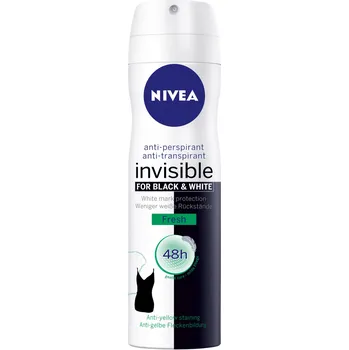 Nivea Invisible For Black & White Fresh W antiperspirant 150 ml