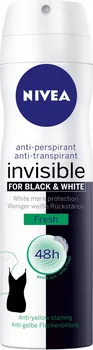 Nivea Invisible For Black & White Fresh W antiperspirant 150 ml