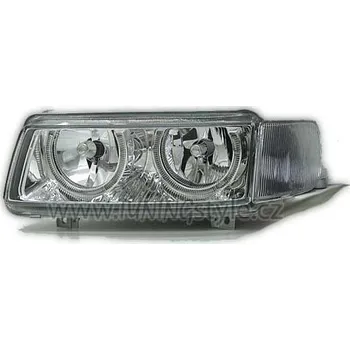 Přední světlomet Přední světla angel eyes VW Passat 35i chromové