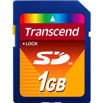 Paměťová karta Transcend SD 1 GB (TS1GSDC)
