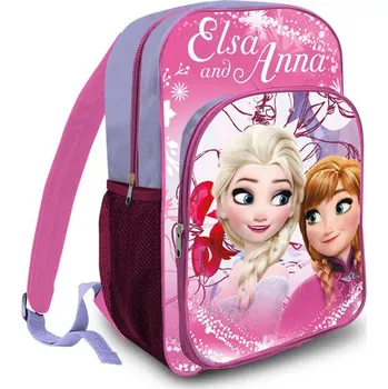 Euroswan Ledové Království Anna a Elsa růžová 42 cm Dětský batoh Euroswan Ledové Království Anna a Elsa růžová 42 cm