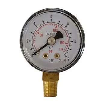 vodní filtr MANOMETR pro filtr HYDRA M, ROZSAH 0-12 BAR - 1/8"