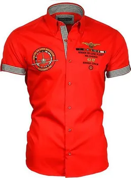 Pánská košile Binder de Luxe 82603 červená