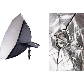 Fotoateliérová technika Softbox oktagon otočný 120cm Bowens rychloskládací (OCT120BR)