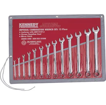 Klíč Sada klíčů očkoploché profesionání - AF 13ks 1/4"-1"