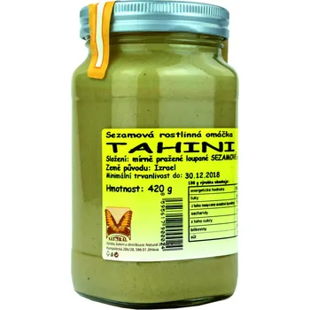 Rostlinná pomazánka Natural Jihlava Tahini 420 g 