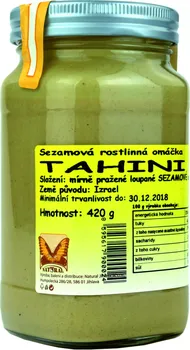 Rostlinná pomazánka Natural Jihlava Tahini 420 g 