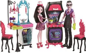 Panenka Mattel Monster High Draculaura a Drákula herní set