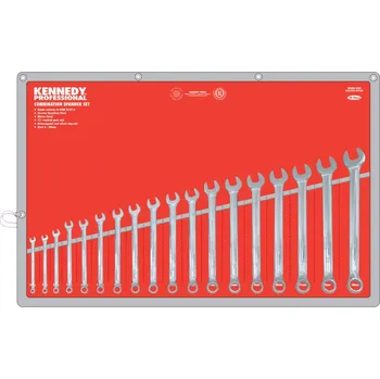 Klíč Sada klíčů očkoploché profesionání - metrické 6-24mm 18.dílná sada