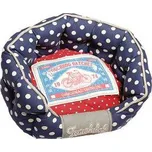 Pelech TOUCHDOG oválný modro-červený 55x49x23cm