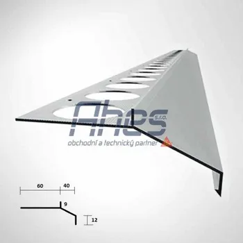 Stavební profil Profil MAXI, Barva elox stříbrná