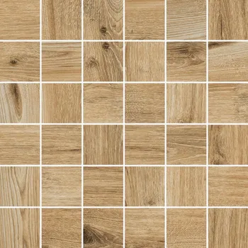 Obklad Eiche Mosaico 5x5 Natur - dlaždice mozaika 30x30 hnědá ECH335K