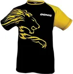 Tričko DONIC Lion černá/žluté černá/žlutá XS