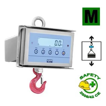 Průmyslová váha jeřábová váha DINI ARGEO MCW600MR2 do 600kg (jeřábová váha s nerez krytem, EU ověření, IP65)