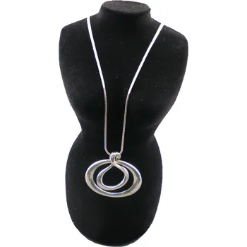 Šperkovnice Stojan, stojánek, dekolt aranžovací sametový černý panna (PNA)