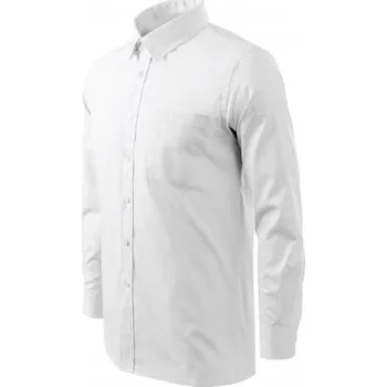 Pánská košile MALFINI Košile SHIRT LONG SLEEVE MAN 125g, různé barvy Velikost XL bílé
