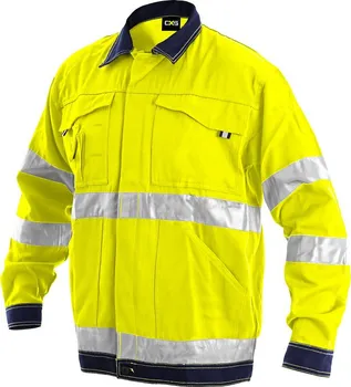 pracovní bunda CXS Norwich blůza žlutá/modrá 