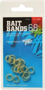 Giants Fishing Bait Bands 4,8 mm/15 ks