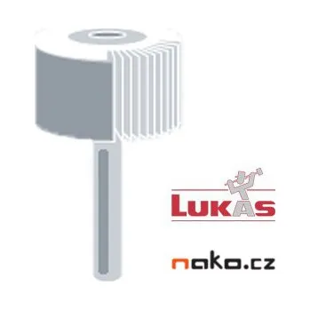 Brusný papír LUKAS SFL 50x20x6 NK 60 brousící vějíř stopkový