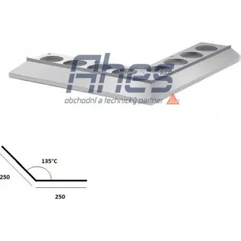 Roh MAXI 135°, Barva AL přírodní