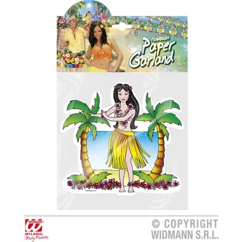 Party dekorace WIDMANN Girlanda Aloha Hawaianky 3m papírová