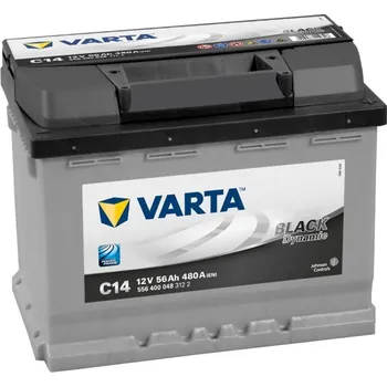Auto-moto Varta black dynamic 12V 56Ah 480A C14 556 400