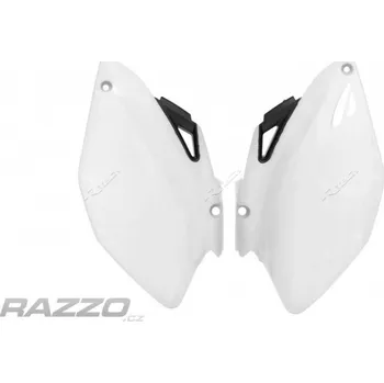 Boční tabulky RTech Side Panels Yamaha YZ250F / YZ450F 06-09 bílé
