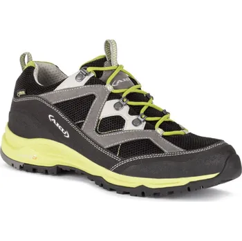 Pánská treková obuv Recenze Aku Mio GTX grey/lime